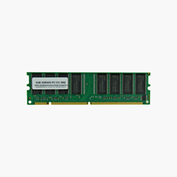 1GB PC133 SDRAM 168-Pin DIMM Desktop Memory – Non-ECC, Unbuffered, 3.3V