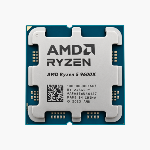 AMD Ryzen 5 9600X Desktop Processor - 6 Cores, 12 Threads, Up to 5.4 GHz, AM5, Unlocked