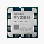 AMD Ryzen 7 7700 Desktop Processor - 8 Cores, 16 Threads, Up to 5.3 GHz, AM5, Unlocked