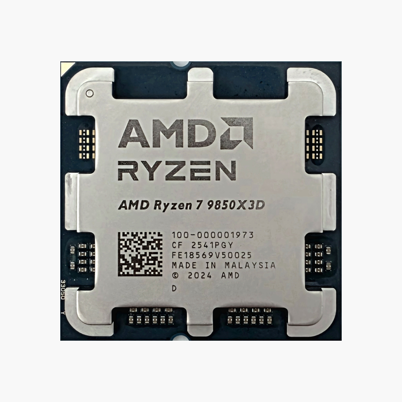 AMD Ryzen 7 9850X3D Gaming Desktop Processor (100-100001973WOF) – 8-Core, 16-Thread, Up to 5.6GHz, AM5, 96MB L3 (3D V-Cache) AMD Ryzen 7 9850X3D Gaming Desktop Processor (100-100001973WOF)