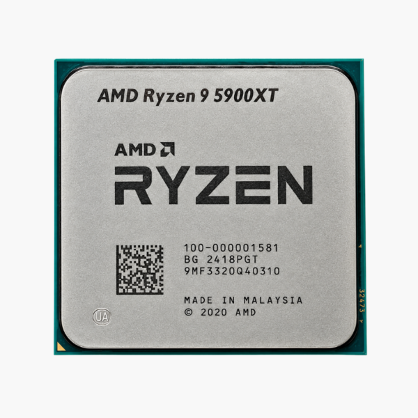 AMD Ryzen 9 5900XT Desktop Processor - 16 Cores, 32 Threads, Up to 4.8 GHz, AM4, Unlocked