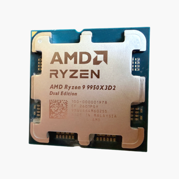 AMD Ryzen 9 9950X3D2 Dual Edition Gaming Desktop Processor (100-100001978WOF)