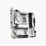 ASRock B760M Pro RS WiFi White Micro-ATX Motherboard — LGA 1700, DDR5, PCIe 4.0 M.2 & Wi-Fi