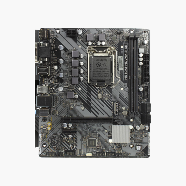 ASRock H510M-HDV/M.2 SE Micro-ATX Motherboard (90-MXBM00-A0UAYZ) — LGA 1200, DDR4 3200, HDMI/DVI/VGA