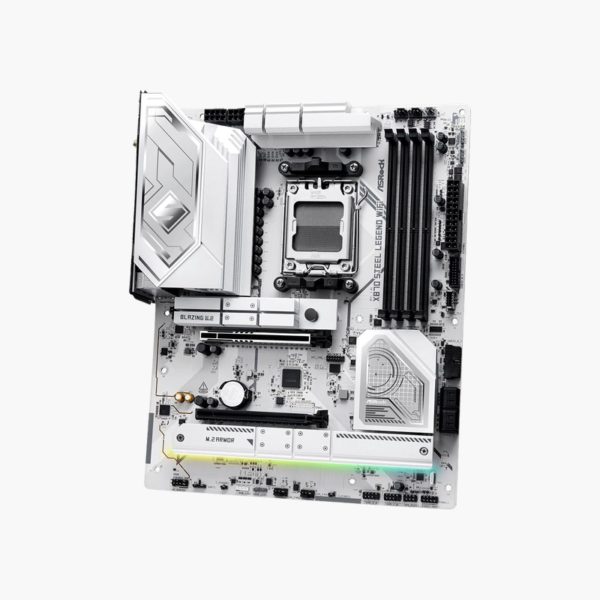 ASRock X870 Steel Legend WiFi ATX Motherboard — AM5, DDR5 8000+ (OC), PCIe 5.0, USB4 & Wi-Fi 7