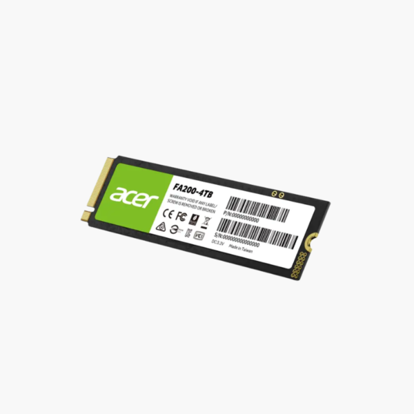 Acer FA200 1TB NVMe M.2 2280 SSD – PCIe Gen4 x4, Up to 7,200MB/s, 1M IOPS