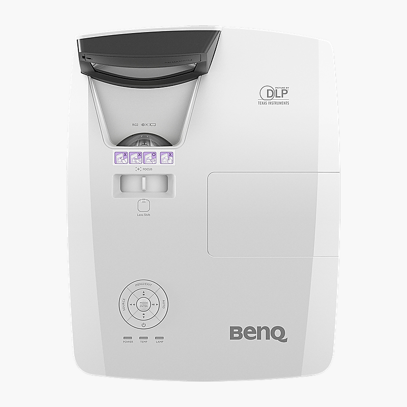 BenQ MW855UST+ WXGA Ultra Short Throw Interactive-Ready Projector (MW855UST+-001) – 3,500 Lumens, 0.35:1 Throw BenQ MW855UST+ WXGA Ultra Short Throw Interactive-Ready Projector (MW855UST+-001)