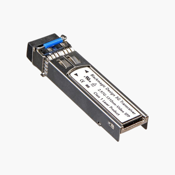Blackmagic Design Adapter 3G BD SFP Optical Module (ADPT-3GBI/OPT) – Single-mode fiber, LC duplex