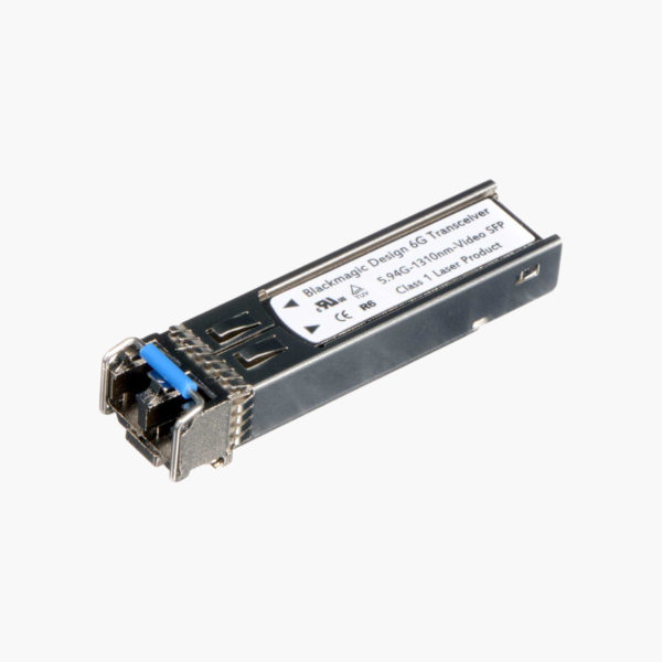 Blackmagic Design Adapter 6G BD SFP Optical Module (ADPT-6GBI/OPT) – Single-mode fiber, LC duplex