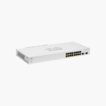 Cisco Business CBS220-16P-2G 16-Port Gigabit PoE+ Smart Switch (CIBS22016P2G) – 130W PoE, 2x 1G SFP