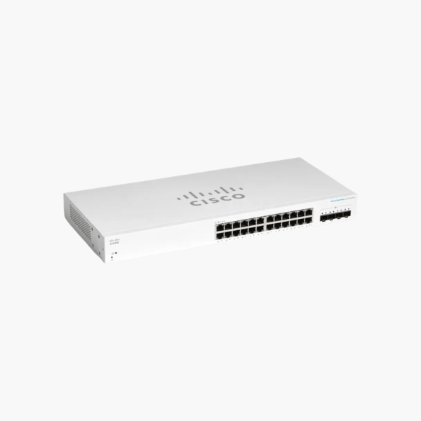 Cisco Business CBS220-24T-4G 24-Port Gigabit Smart Switch (CIBS22024T4G) – 4x 1G SFP