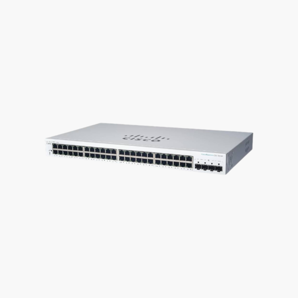 Cisco Business CBS220-48T-4G 48-Port Gigabit Smart Switch (CIBS22048T4G) – 4x 1G SFP