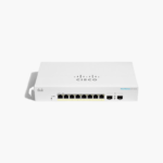Cisco Business CBS220-8FP-E-2G 8-Port Gigabit Full PoE+ Smart Switch (CIS2208FPE2G) – 130W PoE, 2x Gigabit RJ45/SFP combo