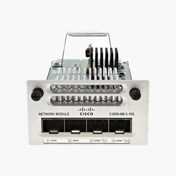 Cisco C3850-NM-2-10G Catalyst 3850 Network Module – 2 x 10G SFP+ / 4 x 1G SFP Uplinks