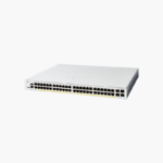 Cisco Catalyst 1200 48-Port Gigabit PoE+ Smart Switch (C1200-48P-4X) (CIC120048P4X) – 375W PoE, 4x 10G SFP+