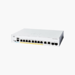 Cisco Catalyst 1200 8-Port Gigabit Full PoE+ Smart Switch (C1200-8FP-2G) (CIC12008FP2G) – 120W PoE, 2x Gigabit RJ45/SFP combo
