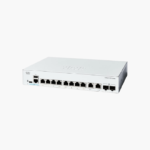 Cisco Catalyst 1200 8-Port Gigabit Smart Switch (C1200-8T-E-2G) (CIC12008TE2G) – 2x Gigabit RJ45/SFP combo