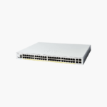 Cisco Catalyst 1300 48-Port Gigabit Full PoE+ Managed Switch (C1300-48FP-4G) (CIC1348FP4G) – 740W PoE, 4x 1G SFP, Layer 3 Managed