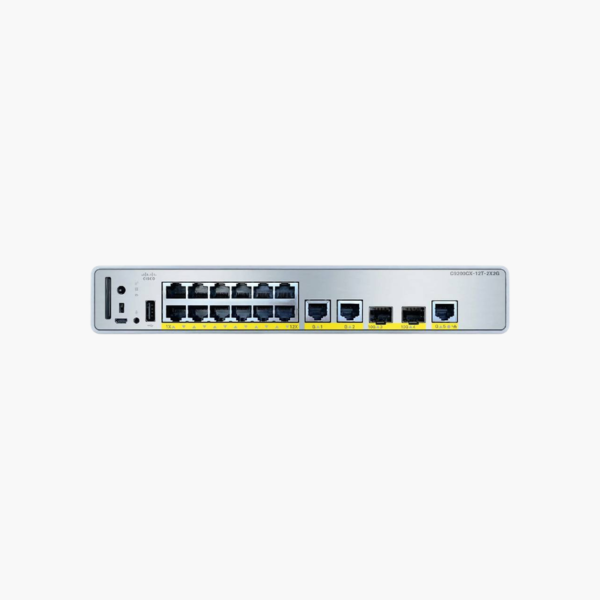 Cisco Catalyst 9200CX 12-Port Compact Switch (C9200CX-12T-2X2G) – Layer 3 Managed