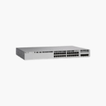 Cisco Catalyst 9200L 24-Port Gigabit PoE+ Switch (C9200L-24P-4) (CIC9200L24P4) – 24x PoE+, 4x fixed uplinks, Layer 3 Managed