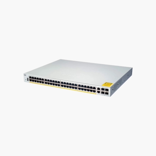 Cisco Catalyst C1000-48T-4G-L 48-Port Gigabit Ethernet Switch – 4x 1G SFP Uplinks, Layer 2 Managed
