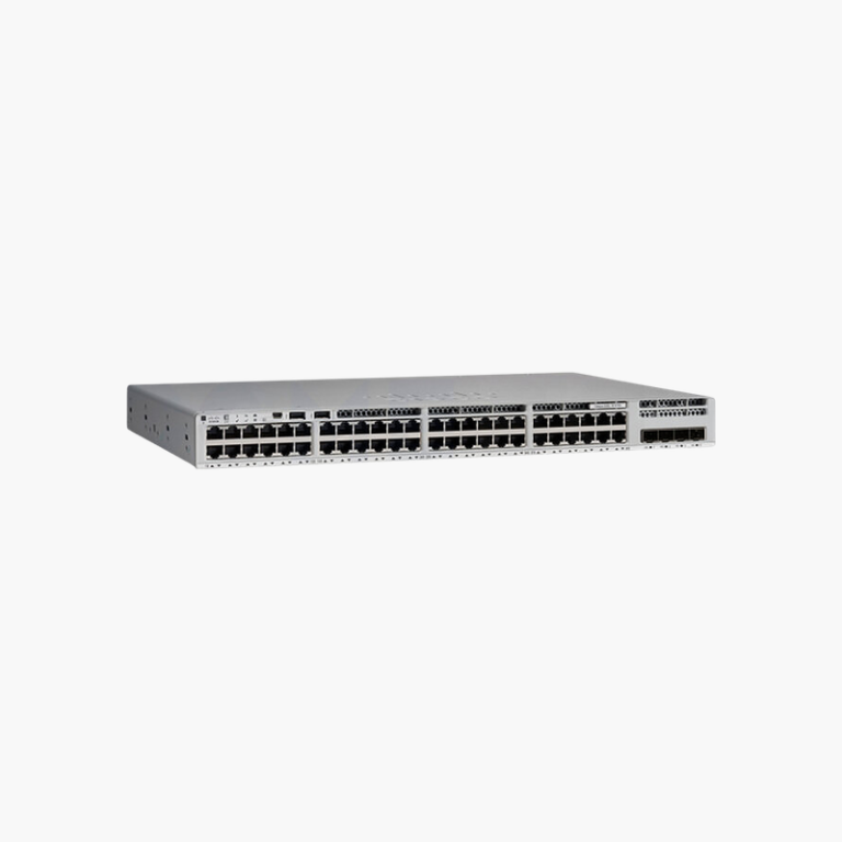 Cisco Catalyst C9300L-48P-4G-E 48-Port Gigabit PoE+ Switch – 505W PoE+, 4x 1G SFP Uplinks, Network Essentials