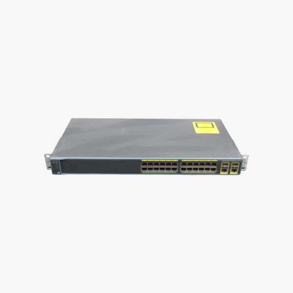 Cisco Catalyst WS-C2960-24TC-L 24-Port Fast Ethernet Switch – 2x Gigabit Combo Uplinks, LAN Base