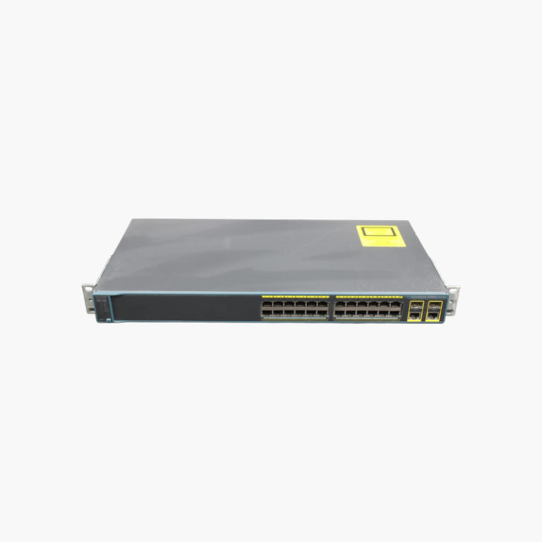 Cisco Catalyst WS-C2960-24TC-L 24-Port Fast Ethernet Switch – 2x Gigabit Combo Uplinks, LAN Base