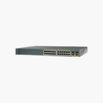 Cisco Catalyst WS-C2960+24PC-L 24-Port Fast Ethernet PoE Switch – 370W PoE, 2x Gigabit Combo Uplinks, LAN Base