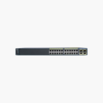 Cisco Catalyst WS-C2960+24TC-L 24-Port Fast Ethernet Switch – 2x Gigabit Combo Uplinks, LAN Base