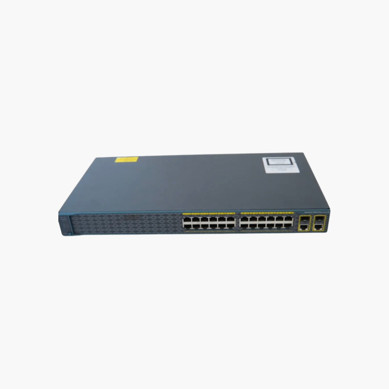 Cisco Catalyst WS-C2960+24TC-S 24-Port Fast Ethernet Switch – 2x Gigabit Combo Uplinks, LAN Lite