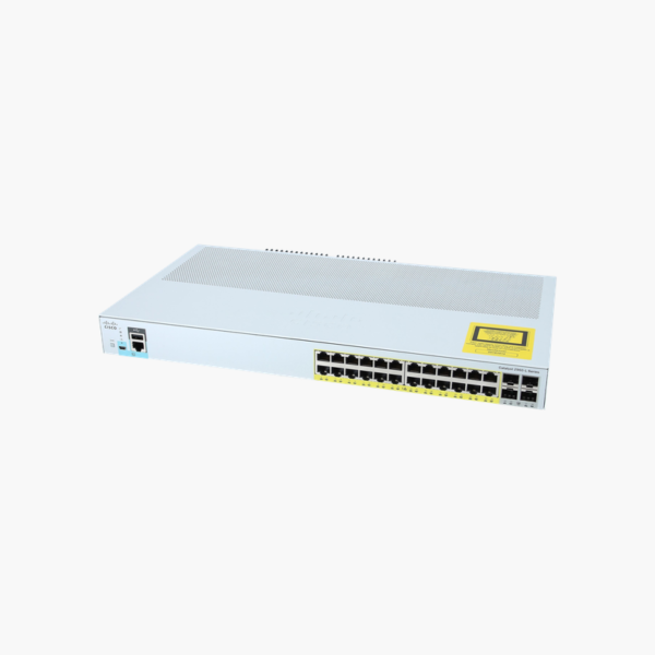 Cisco Catalyst WS-C2960L-24PS-AP 24-Port Gigabit PoE+ Switch – 195W PoE+, 4x 1G SFP Uplinks, LAN Lite