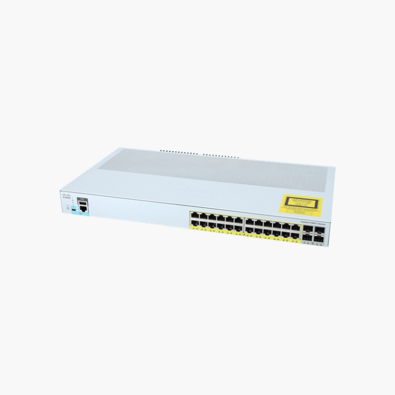Cisco Catalyst WS-C2960L-24PS-LL 24-Port Gigabit PoE+ Switch – 195W PoE+, 4x 1G SFP Uplinks, LAN Lite