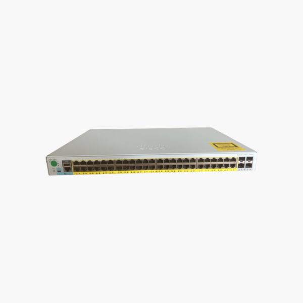 Cisco Catalyst WS-C2960L-48PS-LL 48-Port Gigabit PoE+ Switch – 370W PoE+, 4x 1G SFP Uplinks, LAN Lite