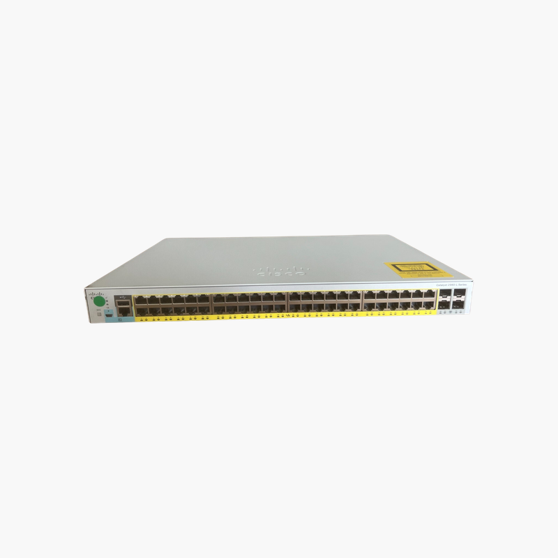 Cisco Catalyst WS-C2960L-48PS-LL 48-Port Gigabit PoE+ Switch – 370W PoE+, 4x 1G SFP Uplinks, LAN Lite Cisco Catalyst WS-C2960L-48PS-LL 48-Port Gigabit PoE+ Switch – 370W PoE+, 4x 1G SFP Uplinks, LAN Lite