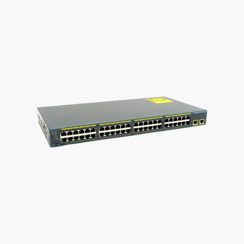 Cisco Catalyst WS-C2960L-48TS-AP 48-Port Gigabit Switch – 4x 1G SFP Uplinks, LAN Lite Cisco Catalyst WS-C2960L-48TS-AP 48-Port Gigabit Switch – 4x 1G SFP Uplinks, LAN Lite