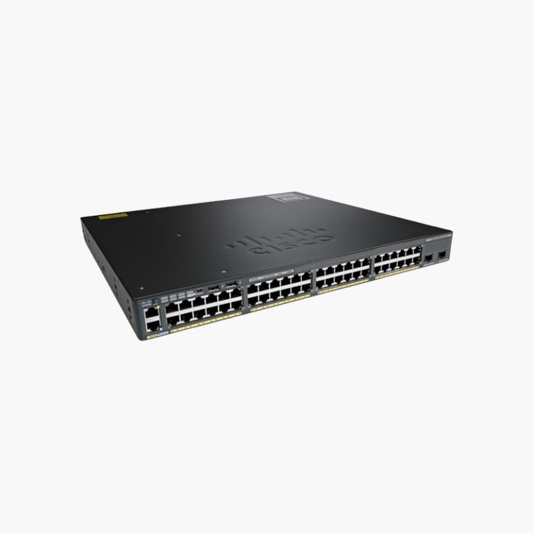 Cisco Catalyst WS-C2960L-48TS-LL 48-Port Gigabit Switch – 4x 1G SFP Uplinks, LAN Lite