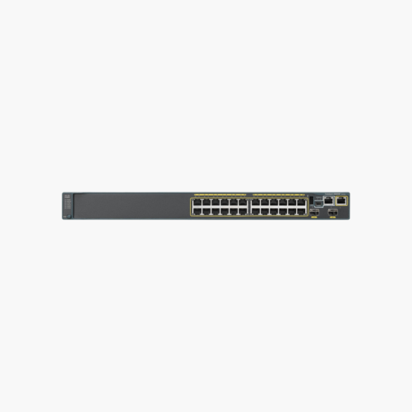 Cisco Catalyst WS-C2960S-24PS-L 24-Port Gigabit PoE+ Switch – 370W PoE+, 4x 1G SFP Uplinks, LAN Base