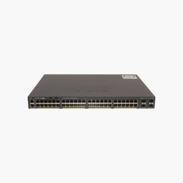 Cisco Catalyst WS-C2960XR-48LPD-I 48-Port Gigabit PoE+ Switch – 370W PoE+, 2x 10G SFP+ Uplinks, IP Lite