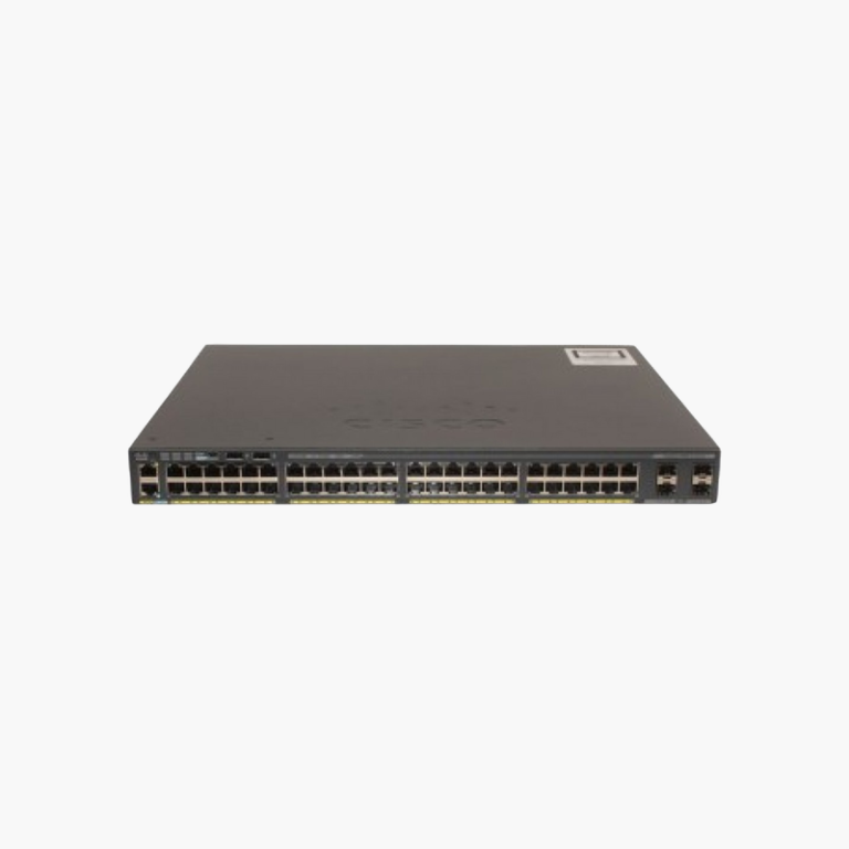 Cisco Catalyst WS-C2960XR-48LPD-I 48-Port Gigabit PoE+ Switch – 370W PoE+, 2x 10G SFP+ Uplinks, IP Lite
