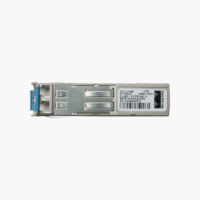 Cisco GLC-LH-SM 1000BASE-LX/LH SFP Transceiver Module – 1310nm, 10km SMF, LC Duplex