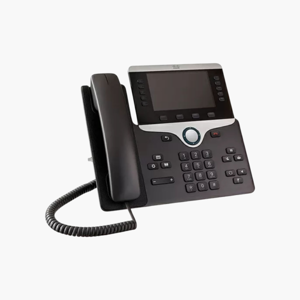 Cisco IP Phone 8851 (CP-8851-K9) – 5" Color Display, 5-Line SIP VoIP Phone with Bluetooth