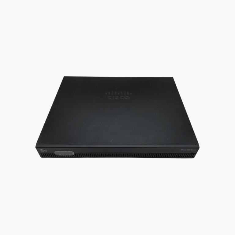 Cisco ISR4321/K9 Integrated Services Router – 2x Gigabit WAN/LAN, 2 NIM Slots, 50–100 Mbps Throughput