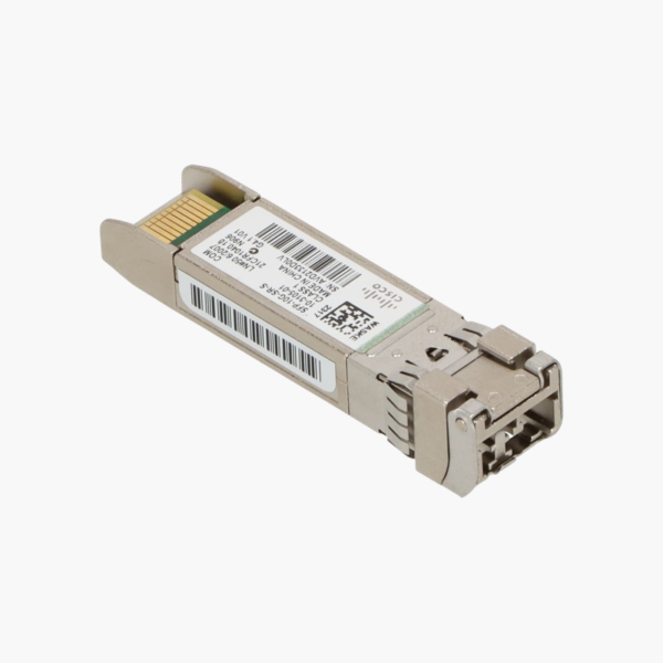 Cisco SFP-10G-SR 10GBASE-SR SFP+ Transceiver Module – 850nm, 300m Multimode, LC Duplex