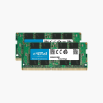 Crucial 32GB (2x16GB) DDR4-2400 SODIMM Laptop RAM Kit (CT2K16G4SFD824A) – CL17