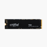 Crucial T500 1TB PCIe Gen4 NVMe M.2 SSD (CT1000T500SSD8) – Up to 7,300MB/s, 600 TBW