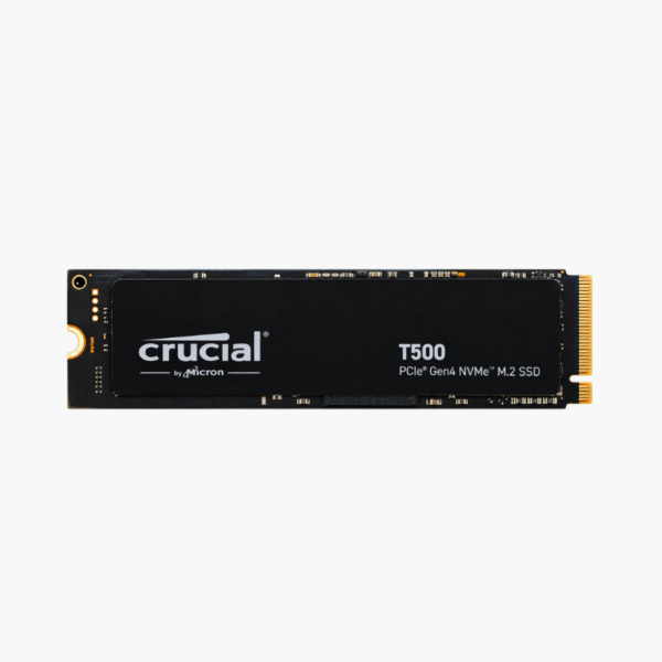 Crucial T500 1TB PCIe Gen4 NVMe M.2 SSD (CT1000T500SSD8) – Up to 7,300MB/s, 600 TBW