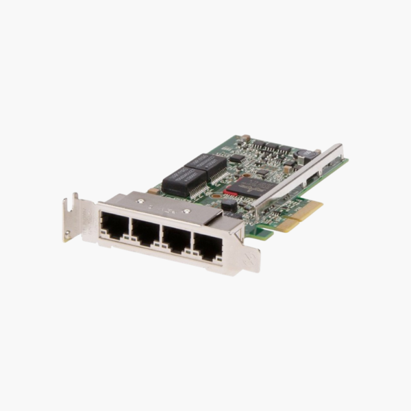 Dell 540-BBHB Broadcom 5719 Quad-Port 1GbE PCIe Network Interface Card – 4x RJ-45, PCIe 2.0 x4