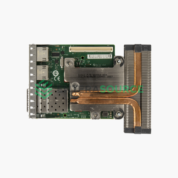 Dell Intel X520 Dual 10GbE SFP+ and I350 Dual 1GbE RJ45 rNDC (C63DV) – Intel X520 + Intel I350, Rack Network Daughter Card (rNDC)