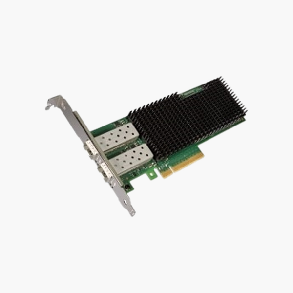 Dell Intel XXV710-DA2 Dual Port 25GbE SFP28 Network Adapter, Full Height (540-BCDG) – PCIe full-height adapter
